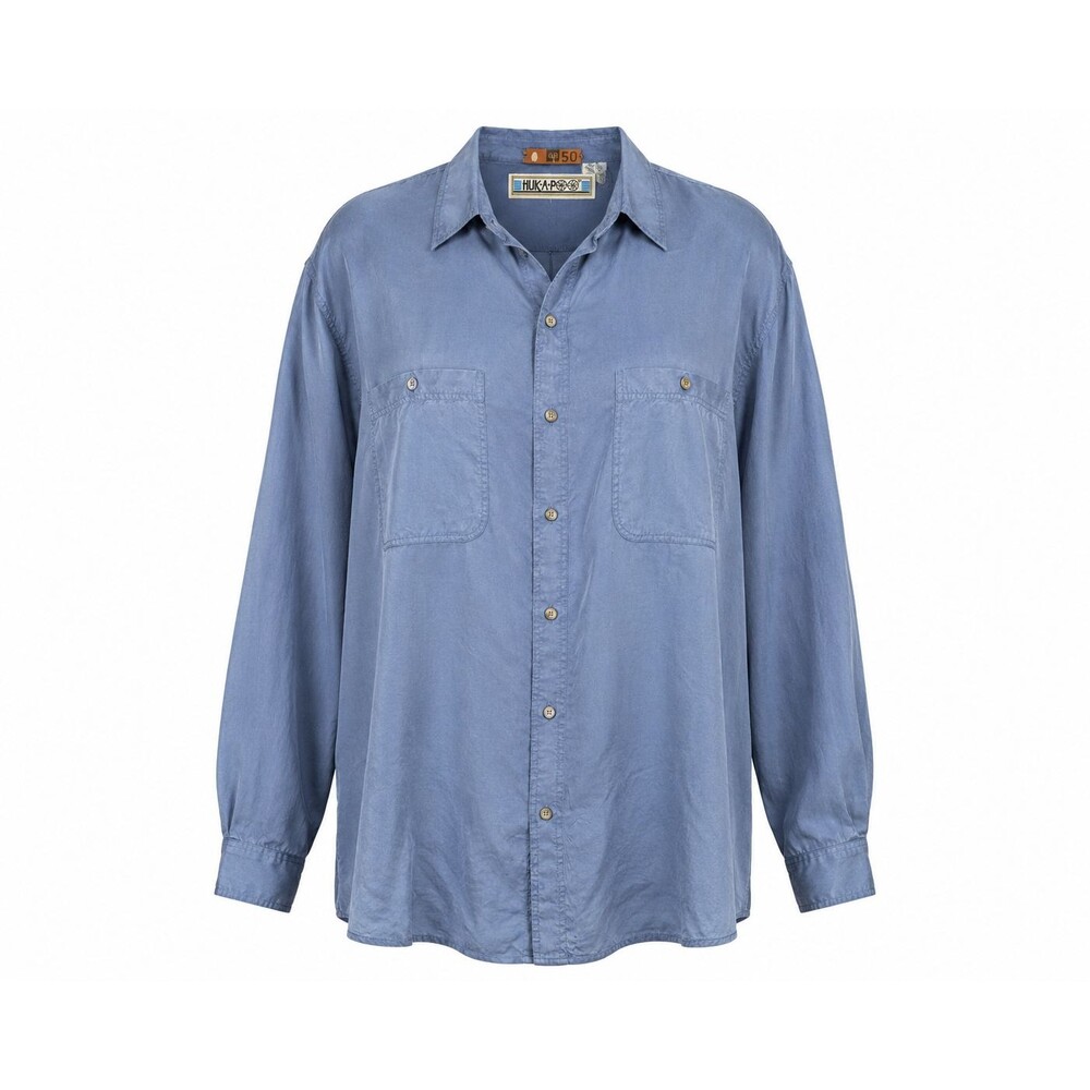 Huk-A-Poos 100% Silk Button-Up Shirt – Vintage – Size 3X